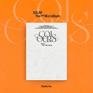 SOLAR (솔라) 3ND MINI ALBUM - [COLOURS] (PALETTE VER.)