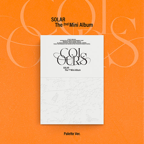 SOLAR (솔라) 3ND MINI ALBUM - [COLOURS] (PALETTE VER.)