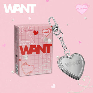 SOLAR (솔라) 2ND SINGLE ALBUM - [WANT] (PLVE Ver.)