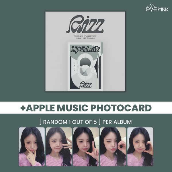 SOOJIN (수진) 2ND EP ALBUM - [RIZZ] (+SELFIE PHOTOCARD)