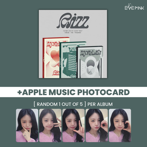 SOOJIN (수진) 2ND EP ALBUM - [RIZZ] (+SELFIE PHOTOCARD)