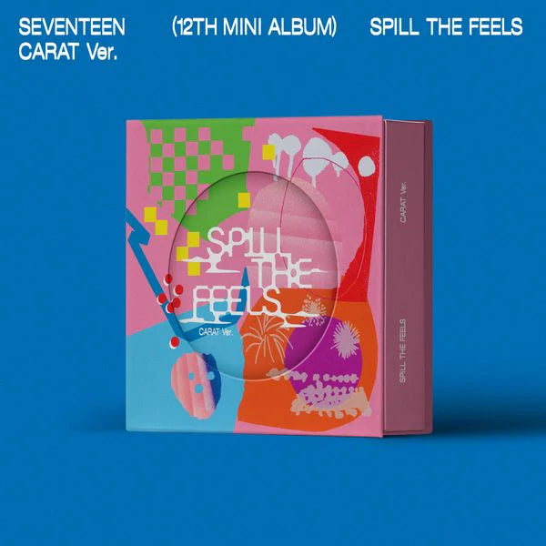 SEVENTEEN (세븐틴) 12TH MINI ALBUM - [SPILL THE FEELS] (CARAT VER. + EXCLUSIVE GIFT)