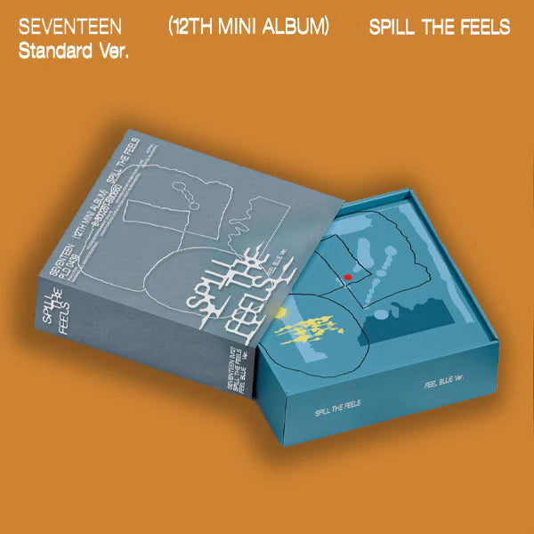 (U.S. VER.) SEVENTEEN (세븐틴) 12TH MINI ALBUM - [SPILL THE FEELS] (STANDARD VER.)