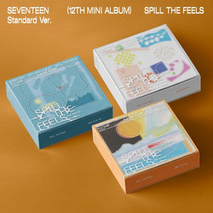 SEVENTEEN (세븐틴) 12TH MINI ALBUM - [SPILL THE FEELS] (STANDARD VER. + EXCLUSIVE PHOTOCARD)