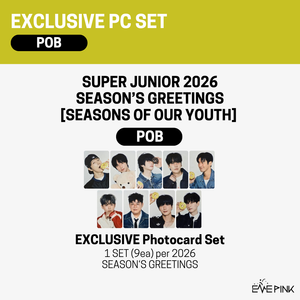 SUPER JUNIOR (슈퍼주니어) - 2026 SEASON'S GREETINGS (+POB) - EVE PINK K-POP