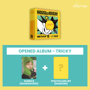 (KOR VER.) XIKERS (싸이커스) 2ND MINI ALBUM - [HOUSE OF TRICKY: How To Play] (TRICKY VER. : OPENED ALBUM)