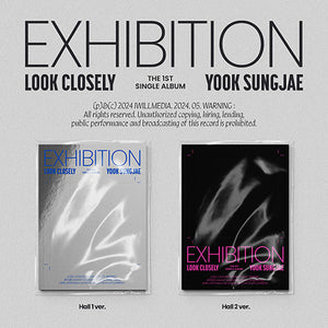 YOOK SUNGJAE (육성재) 1ST SINGLE ALBUM - [EXHIBITION: Look Closely]