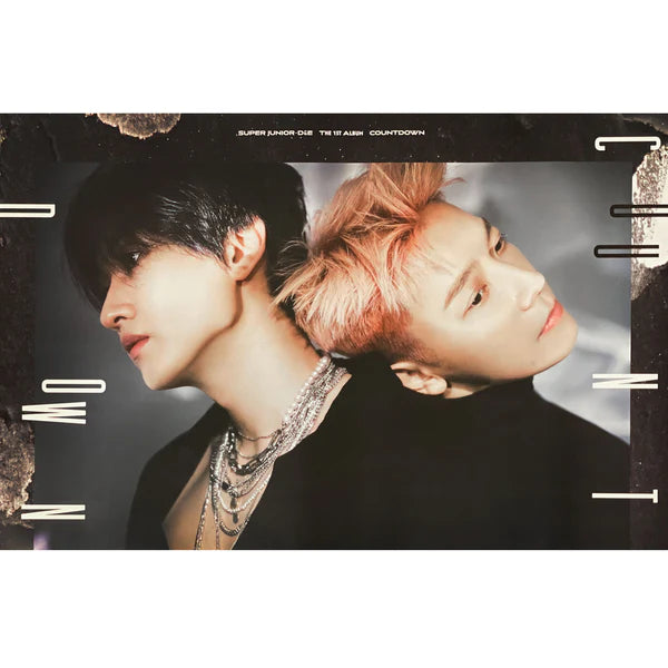 SUPER JUNIOR D&E - COUNTDOWN (COUNTDOWN VER) OFFICIAL POSTER - CONCEPT 1