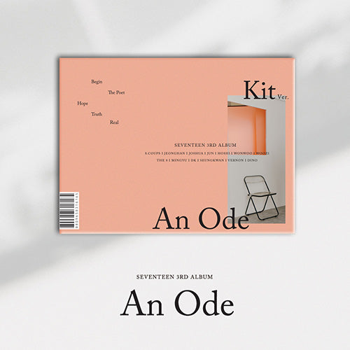 SEVENTEEN (세븐틴) 3RD ALBUM - [An Ode] (KiT VER.) (RE-RELEASE)