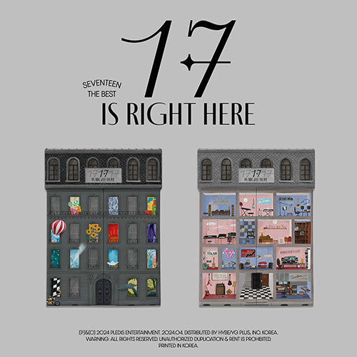 SEVENTEEN (세븐틴) BEST ALBUM - [17 IS RIGHT HERE] (+EXCLUSIVE PHOTOCARD)