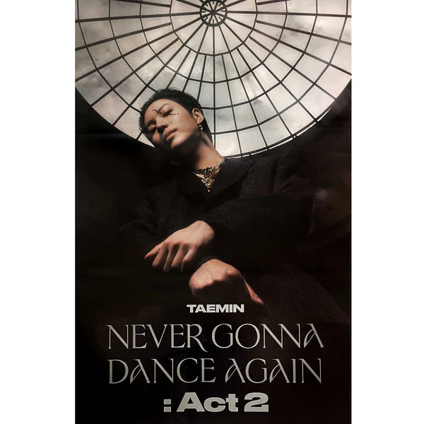 TAEMIN - NEVER GONNA DANCE AGAIN : ACT 2 (MESSIAH VER) OFFICIAL POSTER