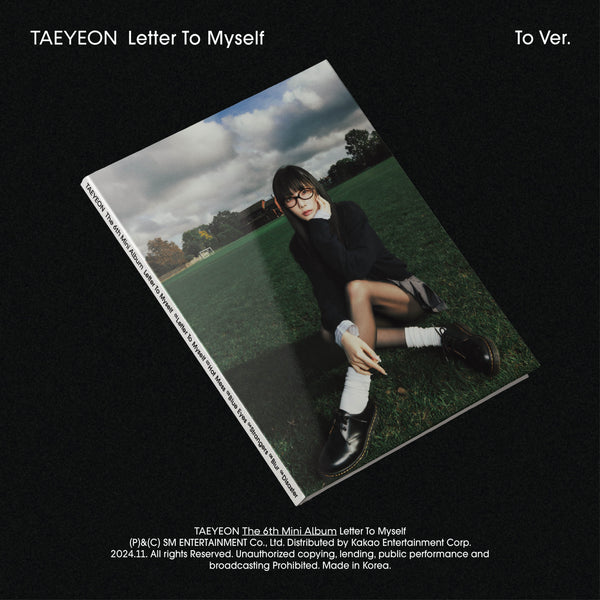 TAEYEON (태연) 6TH MINI ALBUM - [LETTER TO MYSELF] (TO VER.)