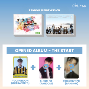 THE BOYZ (더보이즈) 2ND MINI ALBUM - [THE START] : (OPENED ALBUM +EXCLUSIVE PHOTOCARDS)