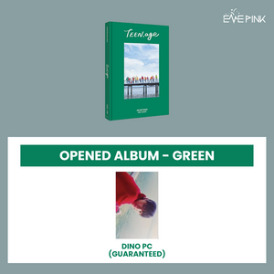 SEVENTEEN (세븐틴) 2ND ALBUM - [TEEN, AGE] (RE-RELEASE) (GREEN VER. : OPENED ALBUM)