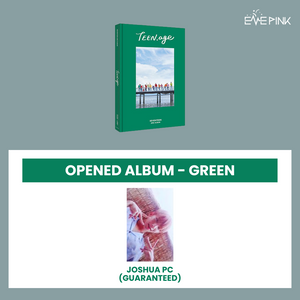 SEVENTEEN (세븐틴) 2ND ALBUM - [TEEN, AGE] (RE-RELEASE) (GREEN VER. : OPENED ALBUM)