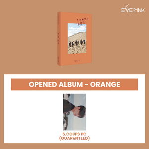 SEVENTEEN (세븐틴) 2ND ALBUM - [TEEN, AGE] (RE-RELEASE) (ORANGE VER. : OPENED ALBUM)
