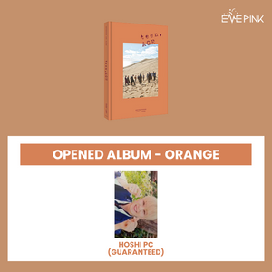 SEVENTEEN (세븐틴) 2ND ALBUM - [TEEN, AGE] (RE-RELEASE) (ORANGE VER. : OPENED ALBUM)