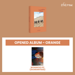 SEVENTEEN (세븐틴) 2ND ALBUM - [TEEN, AGE] (RE-RELEASE) (ORANGE VER. : OPENED ALBUM)