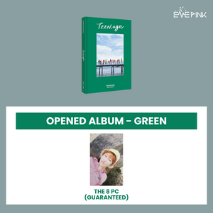 SEVENTEEN (세븐틴) 2ND ALBUM - [TEEN, AGE] (RE-RELEASE) (GREEN VER. : OPENED ALBUM)