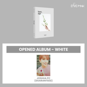 SEVENTEEN (세븐틴) 2ND ALBUM - [TEEN, AGE] (RE-RELEASE) (WHITE VER. : OPENED ALBUM)
