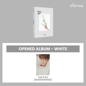 SEVENTEEN (세븐틴) 2ND ALBUM - [TEEN, AGE] (RE-RELEASE) (WHITE VER. : OPENED ALBUM)