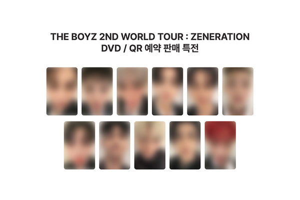 THE BOYZ (더보이즈) - 2ND WORLD TOUR [ZENERATION] (DVD +PHOTOCARD)