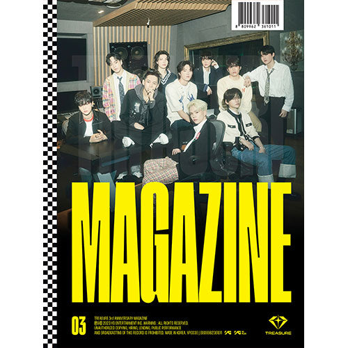 TREASURE (트레저) - 3rd ANNIVERSARY MAGAZINE