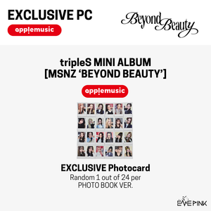 tripleS (트리플에스) Mini Album - [msnz 'Beyond Beauty'] (+EXCLUSIVE PHOTOCARD) - EVE PINK K-POP