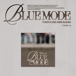 [PRE-ORDER] TUNEXX (튜넥스) 2nd Mini Album - [BLUE MODE] (T MODE ver.)