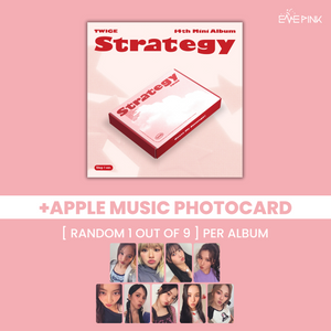 TWICE (트와이스) 14TH MINI ALBUM - [STRATEGY] (+EXCLUSIVE PHOTOCARD)