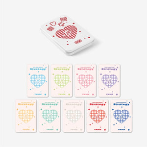 TWICE (트와이스) STRATEGY POP-UP In SEOUL MD - [Tincase Photocard Set] (+JYP POB)