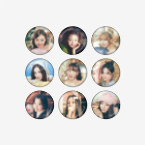 [PRE-ORDER] TWICE (트와이스) 11th Anniversary Pop-Up Store [TWICE THE THRILL] MD - [SECRET CAN BADGE] (Random)