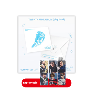TWS (투어스) 4th Mini Album - [play hard] (COMPACT Ver. +EXCLUSIVE PHOTOCARD)