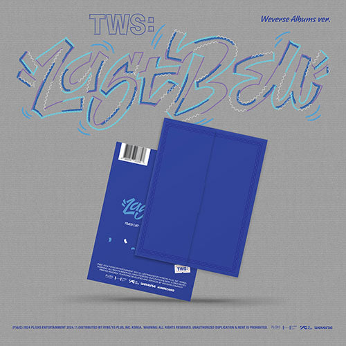 [PRE-ORDER] TWS (투어스) 1ST SINGLE ALBUM - [Last Bell] (Weverse Albums Ver.)