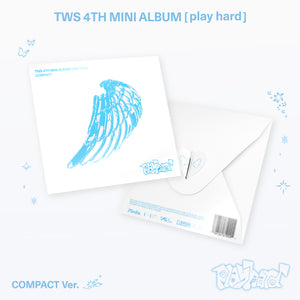 [PRE-ORDER] (U.S. VER.) TWS (투어스) 4th Mini Album - [play hard] (COMPACT VER.)