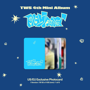 [PRE-ORDER] (U.S. VER.) TWS (투어스) 4th Mini Album - [play hard] (PHOTOBOOK VER. + hello82 EXCLUSIVE PHOTOCARD)