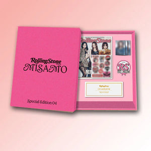 [PRE-ORDER] Rolling Stone Korea (롤링스톤) - 13th Issue [COVER: MISAMO] - EVE PINK K-POP