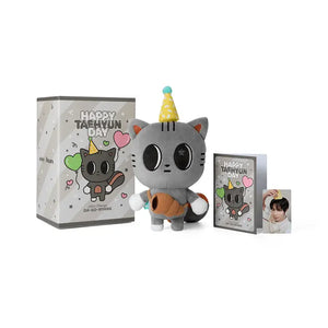 TAEHYUN (TXT) HEART MESSENGER OFFICIAL MD - [DA-GO-NYANG PLUSH SET] - EVE PINK K-POP