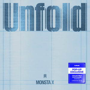 [PRE-ORDER] (U.S. VER.) MONSTA X (몬스타엑스) Album - [Unfold] (Digipak + POP-UP EXCLUSIVE PHOTOCARD)
