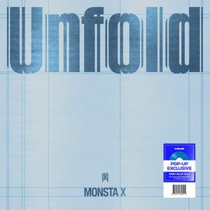 [PRE-ORDER] (U.S. VER.) MONSTA X (몬스타엑스) Album - [Unfold] (Vinyl + POP-UP EXCLUSIVE PHOTOCARD)