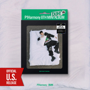 (U.S. VER.) P1HARMONY (피원하모니) 8TH MINI ALBUM - [DUH!] (COMPACT/ H VER. +POP-UP EXCLUSIVE PHOTOCARD)