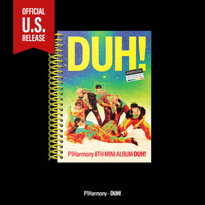 [AUTOGRAPHED CD] (U.S. VER.) P1HARMONY (피원하모니) 8TH MINI ALBUM - [DUH!] (PHOTOBOOK VER. +U.S. EXCLUSIVE PHOTOCARD)