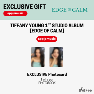 [PRE-ORDER] Tiffany Young (티파니 영) 1st Studio Album - [Edge of Calm] (+ EXCLUSIVE PHOTOCARD)
