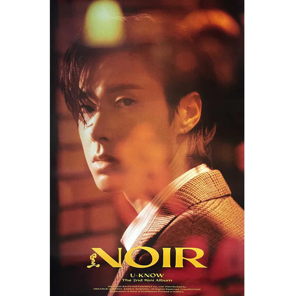 U KNOW - NOIR (CRANK IN VER) OFFICIAL POSTER - CONCEPT 2