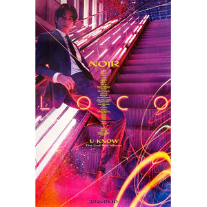U KNOW - NOIR (UNCUT VER) OFFICIAL POSTER - CONCEPT 2