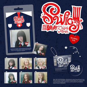 UNIS (유니스) 2ND MINI ALBUM - [SWICY] (Keyring Ver.)