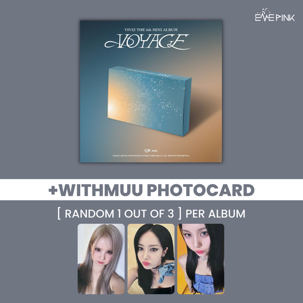 VIVIZ (비비지) 5TH MINI ALBUM - [VOYAGE] (QR ver. +EXCLUSIVE PHOTOCARD)