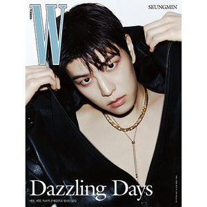 W KOREA (더블유) - MAY 2025 [COVER: SEUNGMIN (STRAY KIDS)]