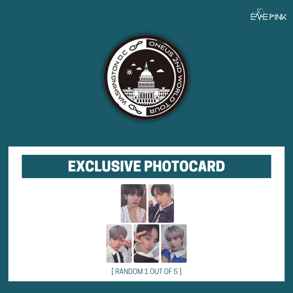 ONEUS (원어스) 2024 LA DOLCE VITA  US TOUR OFFICIAL MD - [CITY PATCH] (+EXCLUSIVE PHOTOCARD)