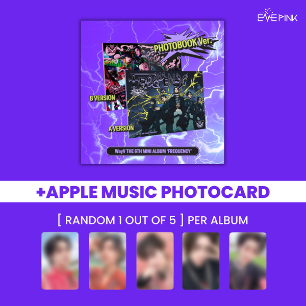 [PRE-ORDER] WAYV (웨이션브이) 6TH MINI ALBUM - [FREQUENCY] (PHOTOBOOK VER. +EXCLUSIVE PHOTOCARD)